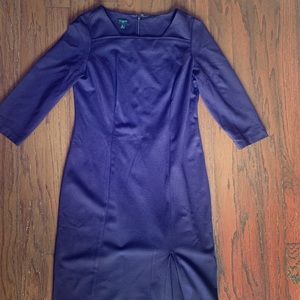 Plum dress